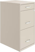 Scranton & Co 18" 3-Drawer Metal Filing Cabinet by Unknown