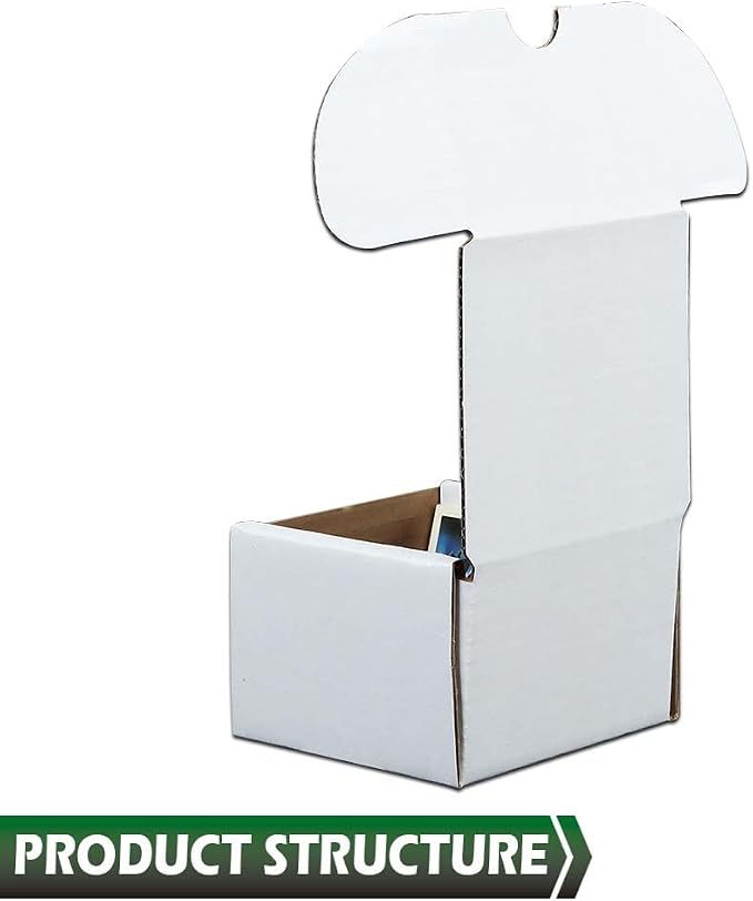 GRAND ORANGE 10pcs 200 count Cardboard Trading Card Storage Boxes box Brilliant - Image 4