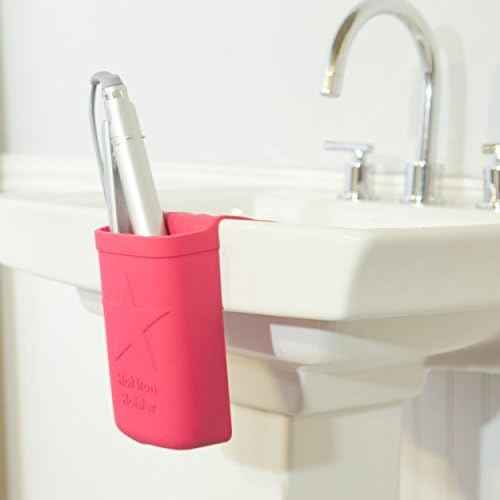 Hot Iron Holster | Adhesive-Free Silicone Storage Pocket for
