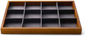 Oirlv 12 Grids Wood Jewelry Organizer Tray Stackable Jewelry Drawer Tray by Oirlv