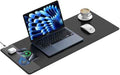 Mouse Pad with 15W Wireless Charging, 31.5"x11.81" XL Large Desk Mat