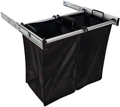 TAG Hardware Full Extension Pullout Laundry Hamper by HardwareforHomeBusiness
