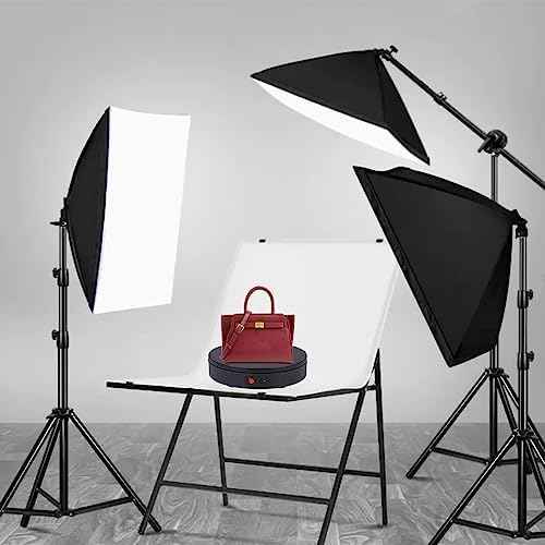 JAYEGT Motorized Rotating Display Stand,330 Lbs Load,360 Degree