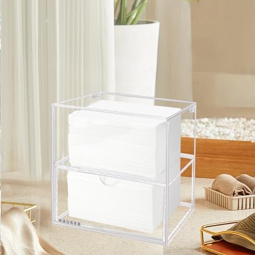 Dryer Sheet Holder Box Acrylic Laundry Sheets Container Storage Dispenser