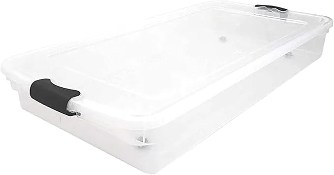 HOMZ 2-Pack Under Bed Storage, 60 Quart, and Towels - Image 8