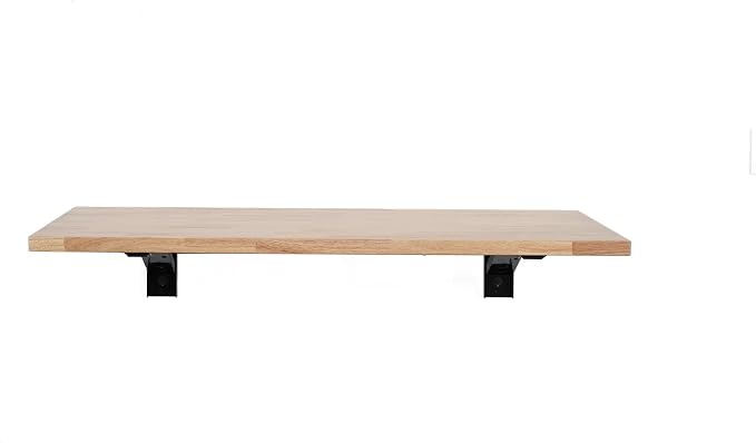 SafeRacks Heavy Duty Wall Mounted Folding Table | Collapsible Workbench by SafeRacks