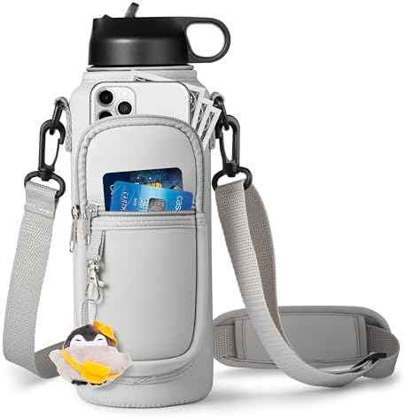 RRegeny Water Bottle Holder with Strap for Hydroflask 32oz 40oz