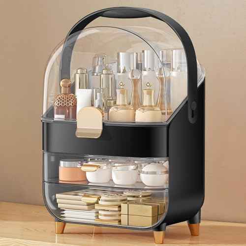 Anylady Makeup Organizer Countertop, Skincare Holder Bathroom Counter