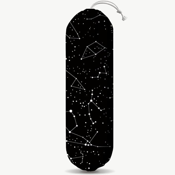 Constellation Stars Plastic Bag Holder, Astrology Reusable Grocery Garbage Bags by Unknown