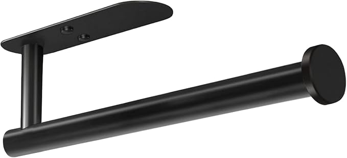 HUFEEOH Adhesive Paper Towel Holder Under Cabinet Wall Mount - Image 2
