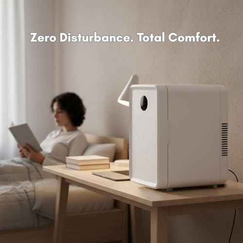 Kikihouse 12L/22L Mini Fridge for Bedroom, Small Refrigerator for Skincare