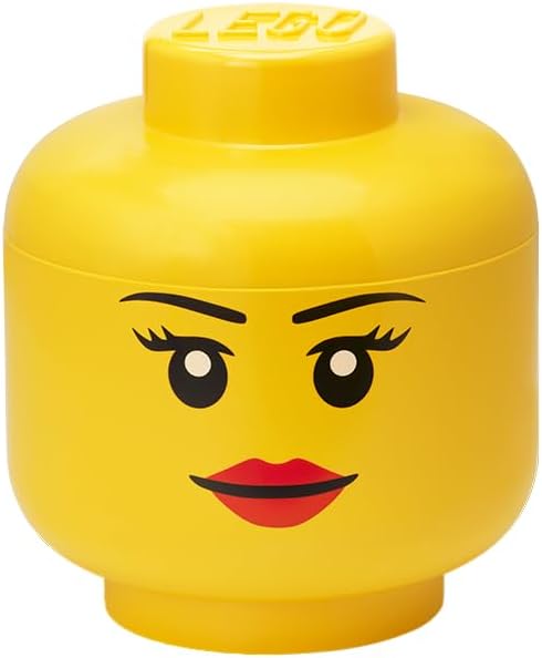 Room Copenhagen, LEGO Storage Heads Stackable Storage Container by ROOMCopenhagen