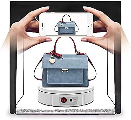 JAYEGT Motorized Rotating Display Stand, 330Lbs Load,360 Degree