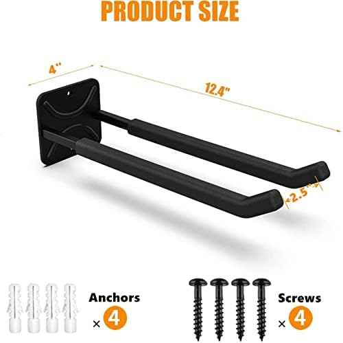 TORACK Garage Hooks Heavy Duty Tool Organizer, Wall Mount Hanger Rack