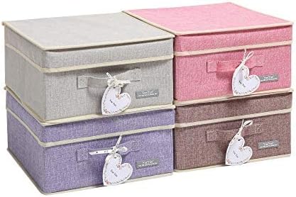 YueYue Foldable Fabric Closet Organizer Bins Box Storage - Image 5