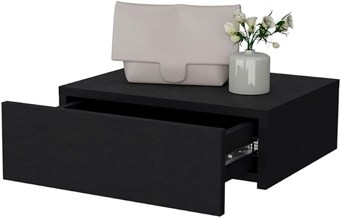 Vienna 1-Drawer Manufactured Wood Floating Nightstand - Image 6