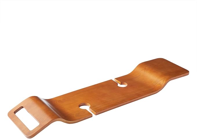 Signature Hardware 446932 Orsen Maple Wood Tub Caddy - Image 2