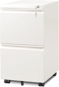 DEVAISE 2 Drawer Mobile File Cabinet by DEVAISE