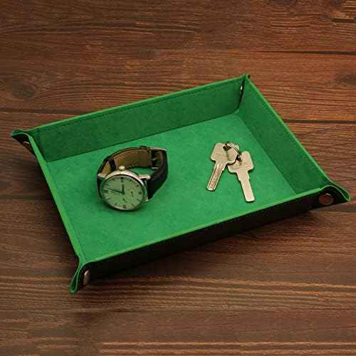Valet Organizer - Catchall Tray for Jewelry, Wallets, Watches, Keys