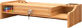 Computer Monitor Stand, Wooden Desktop Organizer Shelf by Unknown