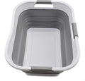 SAMMART 30L Collapsible Plastic Laundry Basket by SAMMART