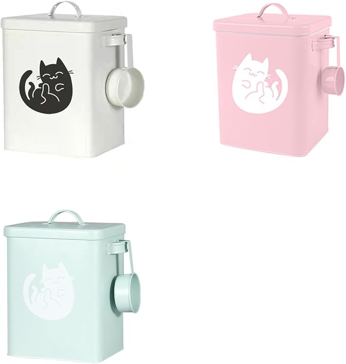Dog and Cat Food Storage Container 6L, Cute Pet Food Storage Containers - Image 6