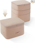Eachy 3-Pack Comforter Storage Bag Blanket Storage Bags, 136L Compression by EACHY
