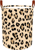 Laundry Baskets 15.7x19.7 Inch Large Classic Leopard Print Design Collapsible by Wdesyadms
