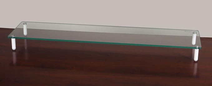 Kantek Extra-Wide Glass Monitor Riser - Image 5