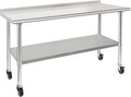 HARDURA Stainless Steel Table 24 x 60 Inches by HARDURA