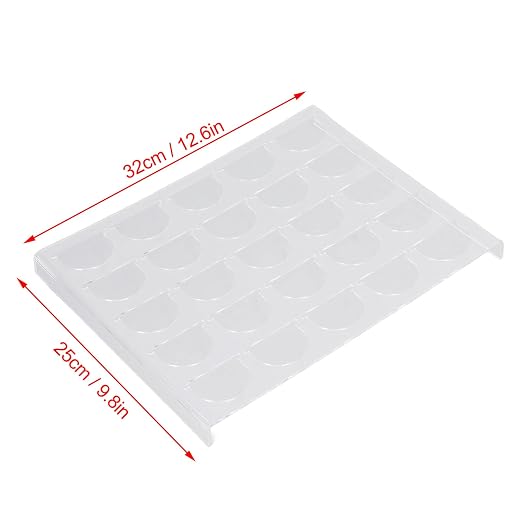 Eujgoov Coffee Capsule Storage Tray 25 Pods Holder Drawer - Image 2