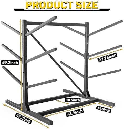 Ultrawall Kayak Storage Rack, Freestanding Kayak Racks for Garage
