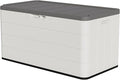100 Gallon Outdoor Storage Box Waterproof Lockable Resin Deck Box Large by Decksplore%E2%80%94BuiltforOutdoor