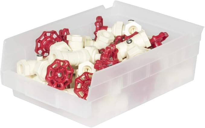 Akro-Mils - 30150RED 30150 Plastic Nesting Shelf Bin Box - Image 6