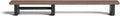 Raico Desk Cockpit Shelf Monitor Stand System Dual Screen Setup Wood Large Desk by RAICO