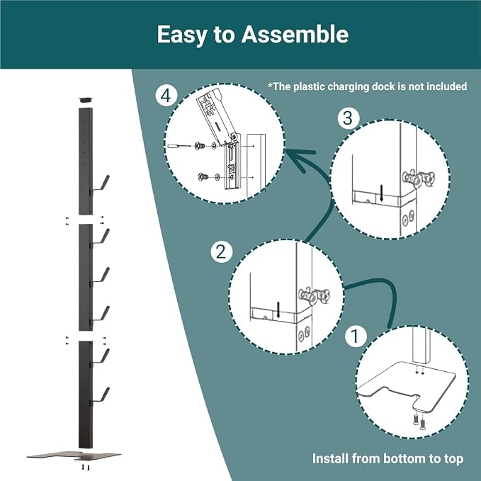 Vacuum Stand for DYS, Storage Stand Docking Station Holder, Compatible - Image 7