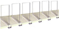 CY craft Acrylic Shelf Divider, Wood Shelf Dividers by CYcraft