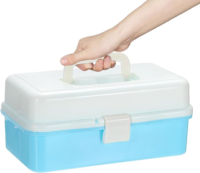 3-Tier Baking Supplies Storage Case Cake Plastic Decorating Tool Storage Box - Image 8