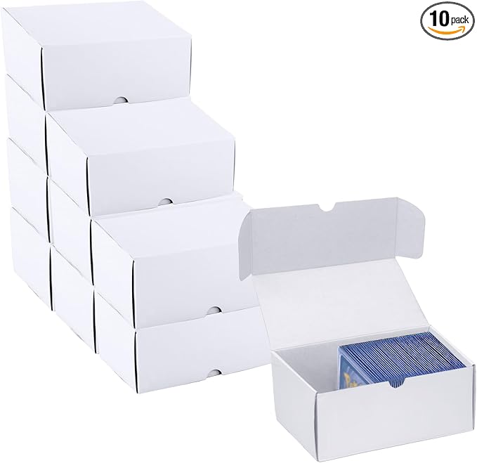 Toploader Trading Card Storage Box, Collectible Trading Card Organizer by XRACV