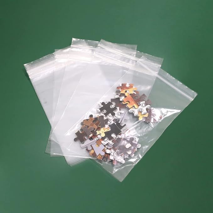 iMailer - 200 Count - 5" x 7" Small Zip Bags - Clear Reclosable Zip Plastic - Image 7