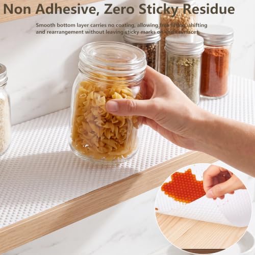 Shelf Drawer Liner Non-Adhesive Cabinet Paper Liners 10 Inch Wide x 20 Ft