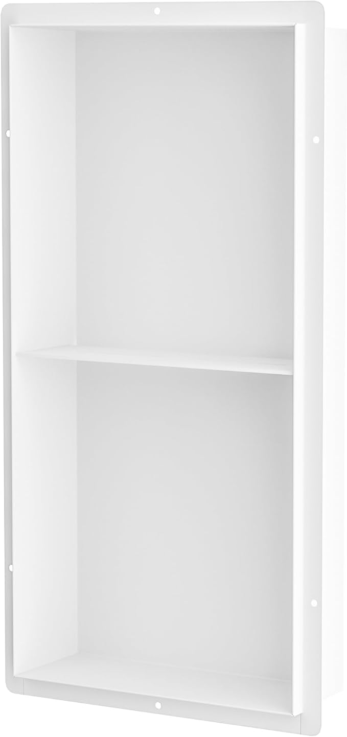 Stainless Steel Shower Niche 12" X 24", No Tile Needed Wall Niche - Image 7