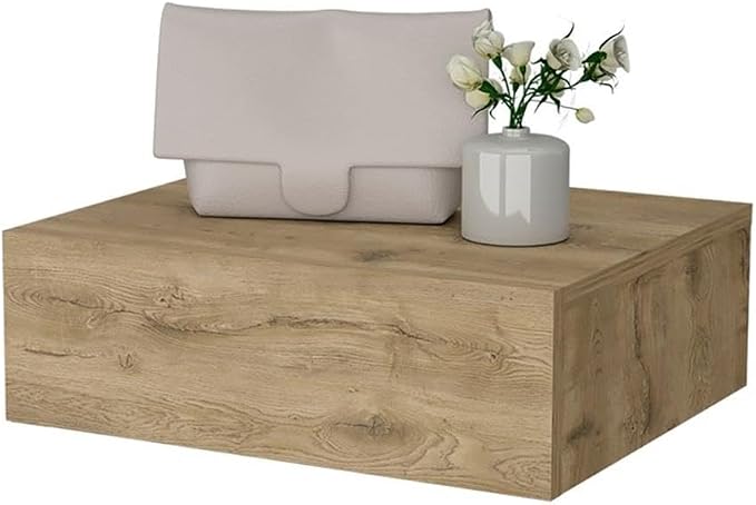 Vienna 1-Drawer Manufactured Wood Floating Nightstand - Image 7
