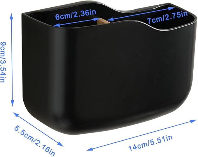 SUNFICON Wall Mount Remote Control Holders 3 Pack Adhesive Media Player - Image 2