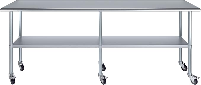 AmGood Stainless Steel Work Table - Image 2