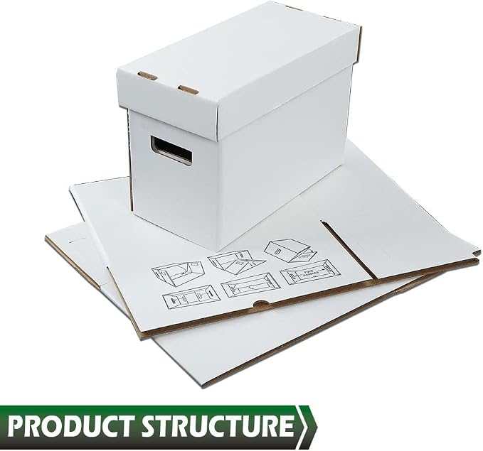 GRAND ORANGE 10PCS Comic Books Storage Boxes Short Holds 150-175 Stackable - Image 9