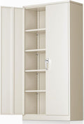 Greenvelly Metal Garage Storage Cabinet by Greenvelly
