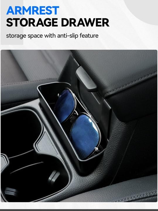 5PCS Center Console Organizer Tray - Image 9