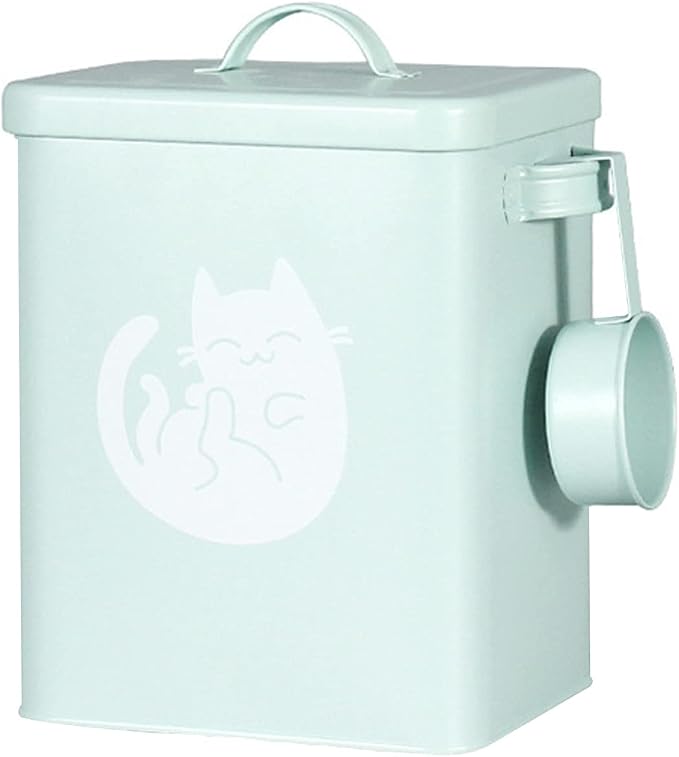 Dog and Cat Food Storage Container 6L, Cute Pet Food Storage Containers by TITA-DONG