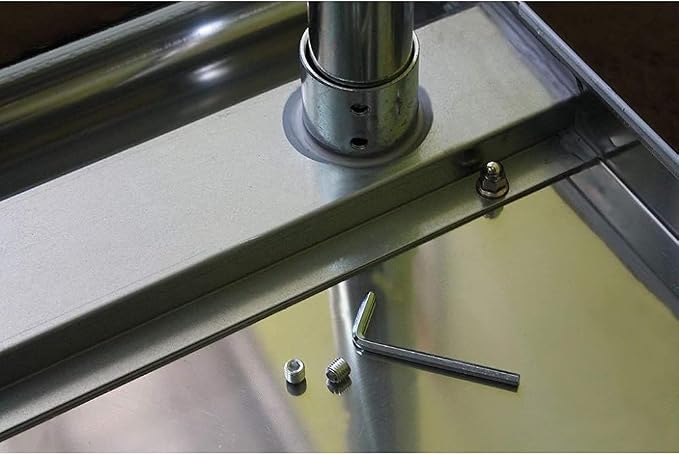 AmGood 24" x 84" Stainless Steel Work Table - Image 6